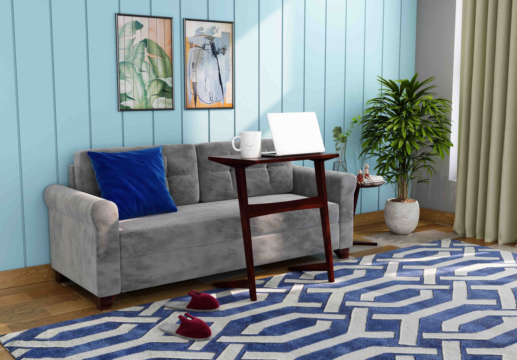 Caroma Wooden Laptop Table