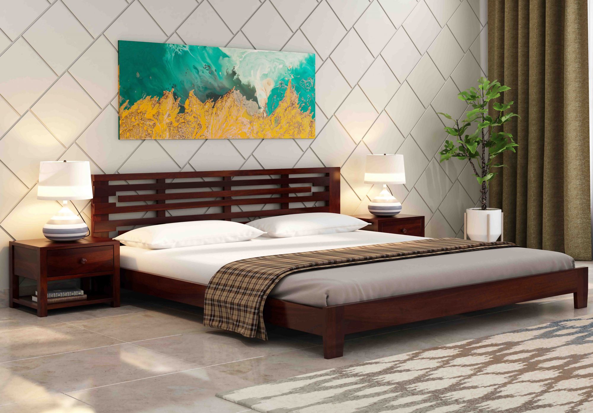 Boran Bed Without Storage