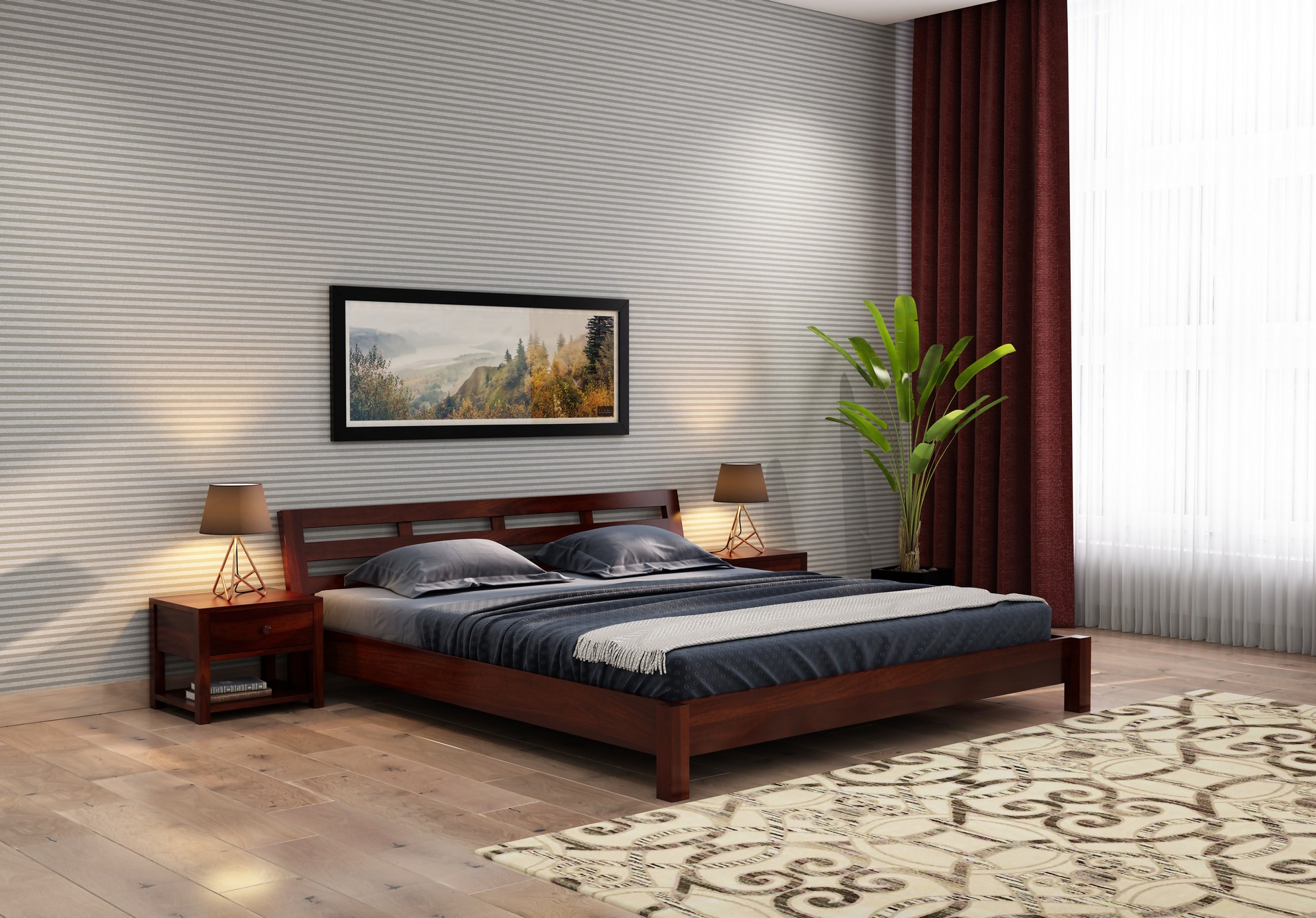 Coral Bed Without Storage