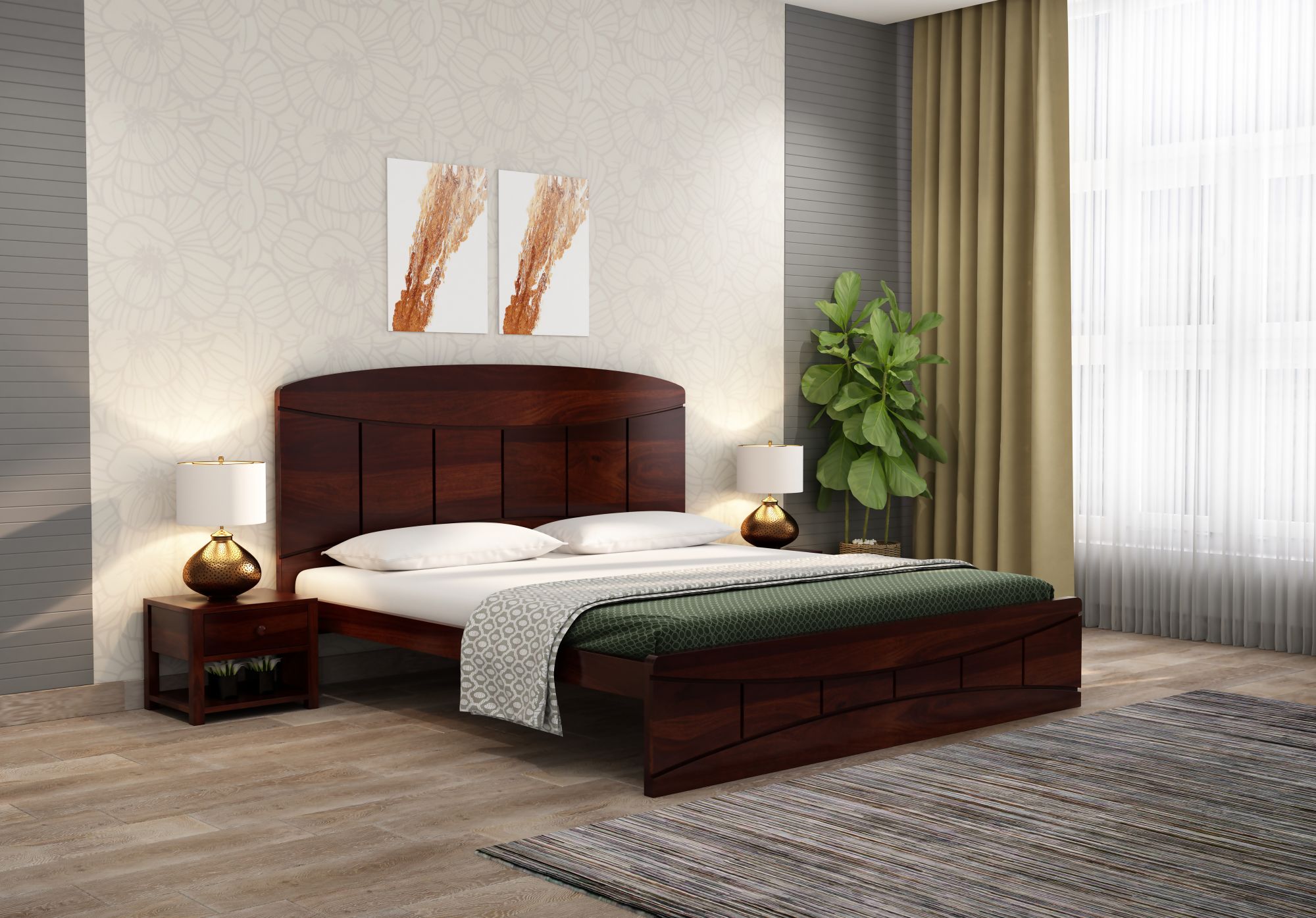 Cedar Bed Without Storage