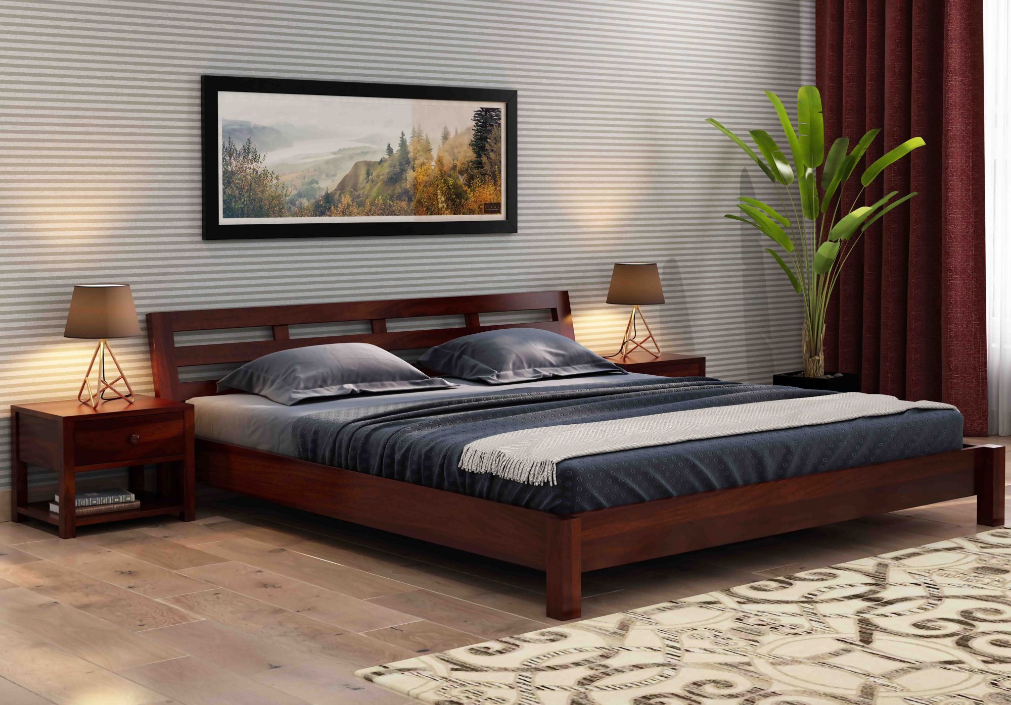 Coral Bed Without Storage