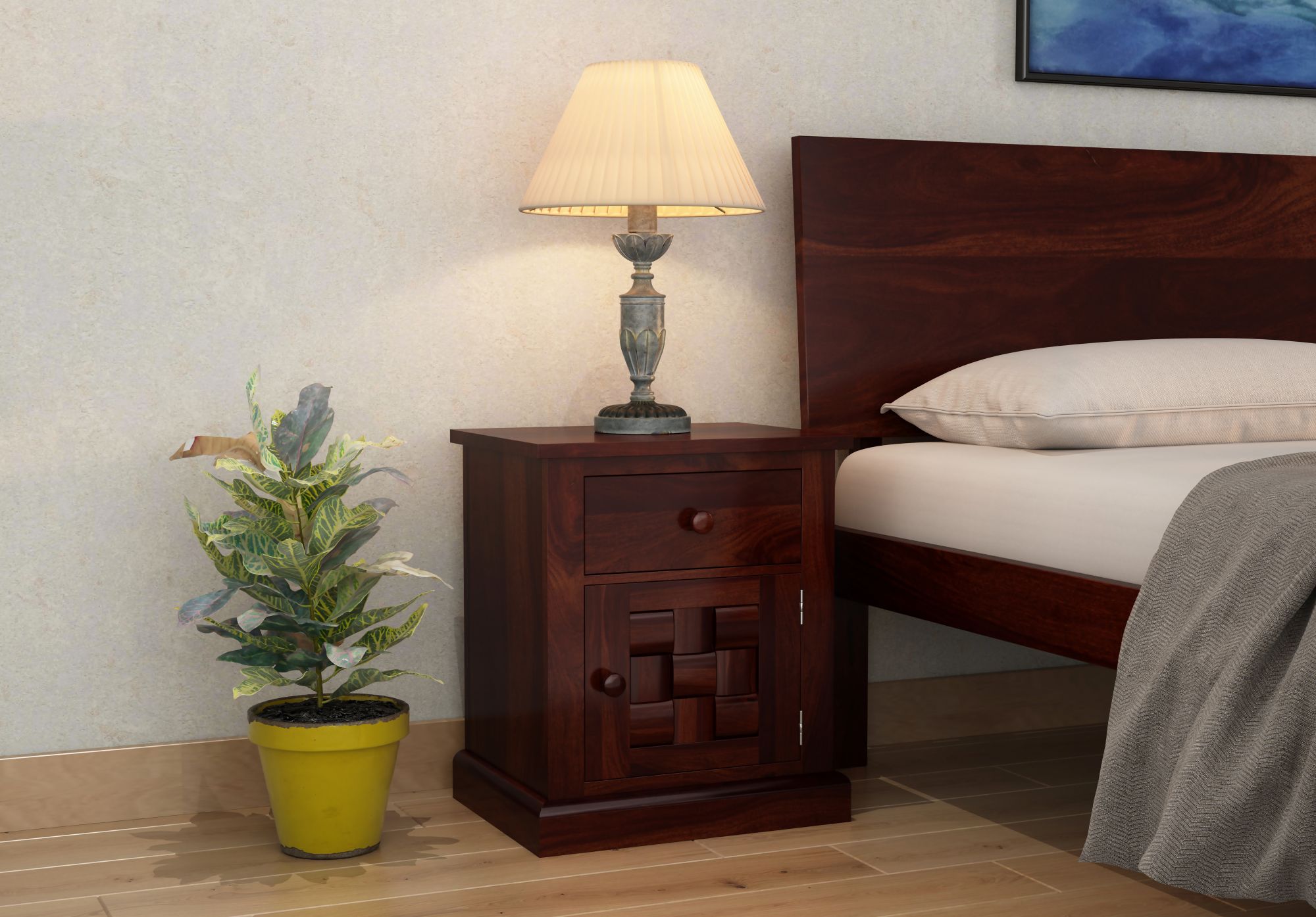 Flamingo Bedside Table