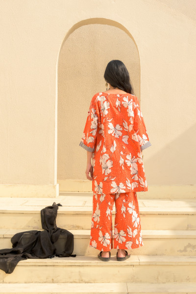 Chikki Set, Hibiscus Red