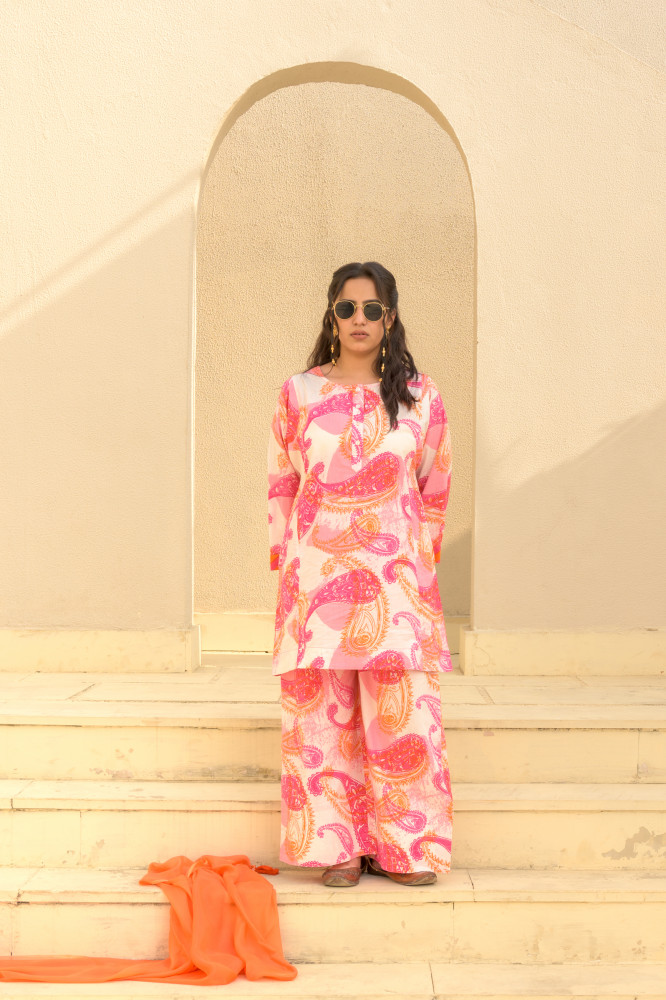 Image of Chikki Set, RP Pink Orange