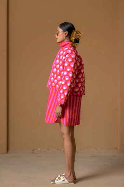 Domino Jacket, Latifa Pink