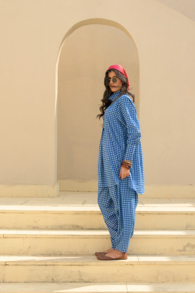 Guddan Set, Blue Checks