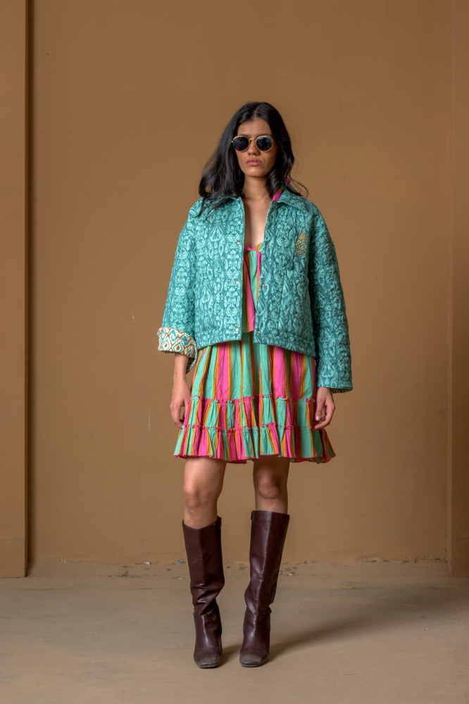 Image of Zingo Jacket, Baza Teal