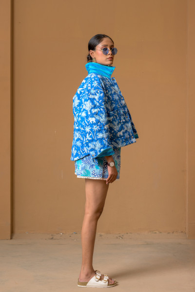 Zingo Jacket,Sanctuary Blue