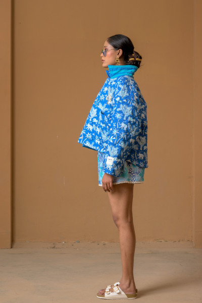 Zingo Jacket,Sanctuary Blue