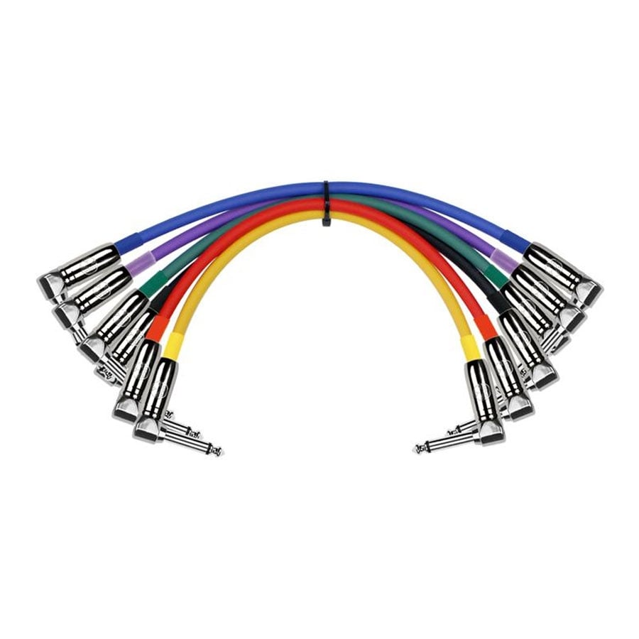 Kirlin IP6-243PN Patch Cable 6 Pack Angle