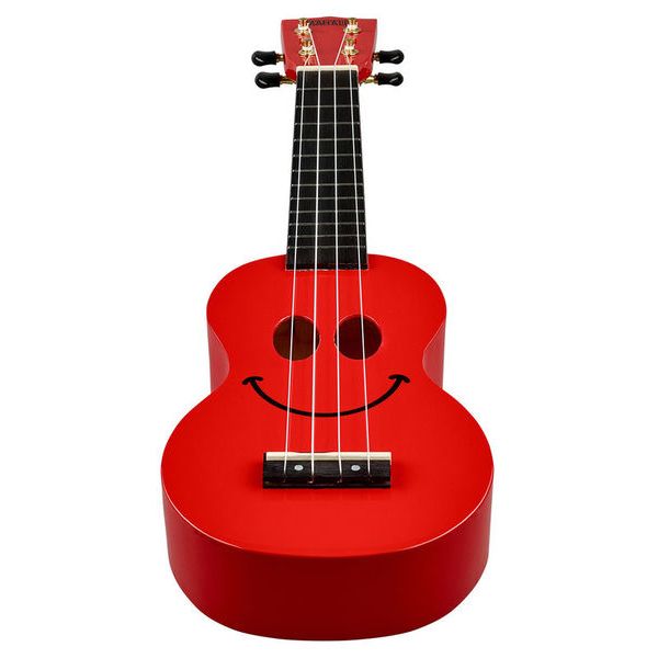 Mahalo U-SMILE-TRD Series Soprano Trans Red With Bag Ukulele