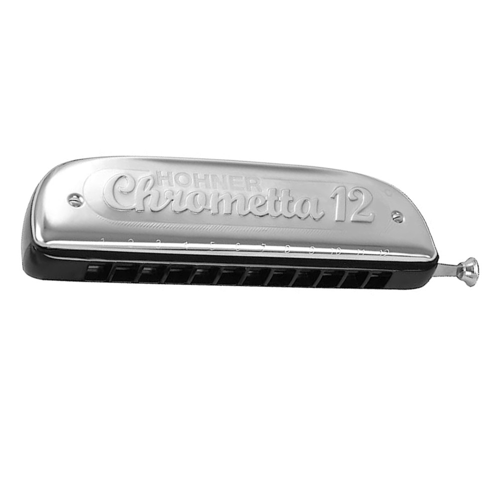 Hohner M25501 Chrometta 12 Hole C Key Chromatic Harmonica