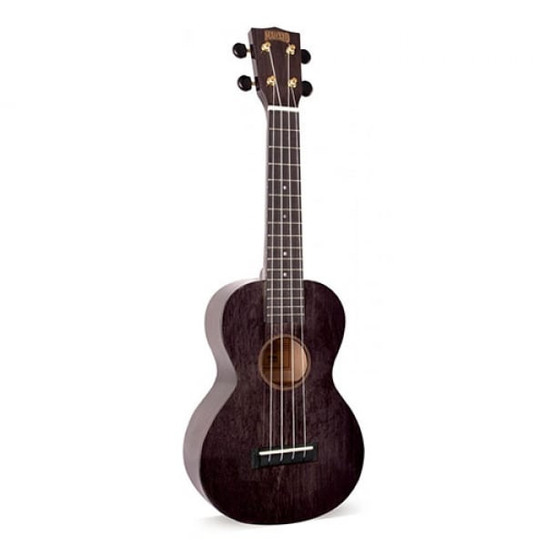 Mahalo MH2TBK Hano Series Trans Black Soprano With Bag Ukulele
