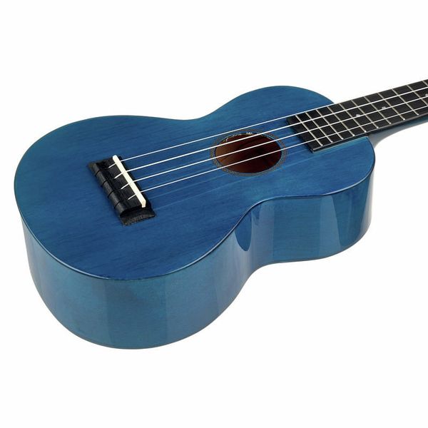 Mahalo MK1TBU Kahiko Series Soprano Blue With Bag Ukulele