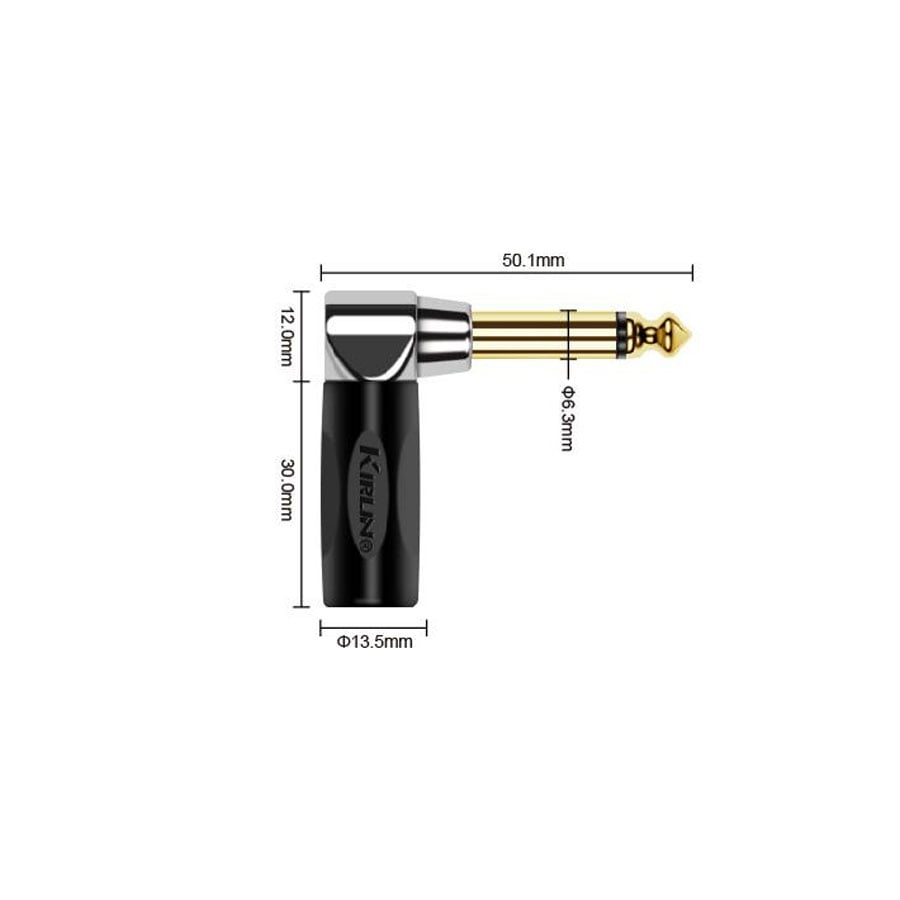 Kirlin IPK-222BFGL-BLE Premium Coil R Angle 10 Mtr Blue Cable