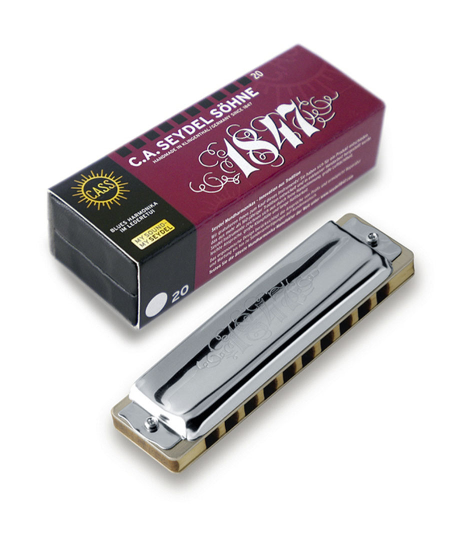 Seydel 16601F Blues 1847 Lightning Key F Harmonica