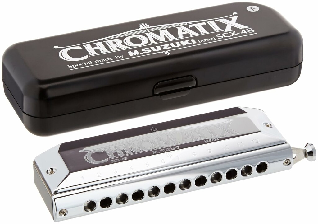 Suzuki SCX-48F Chromatic Harmonica