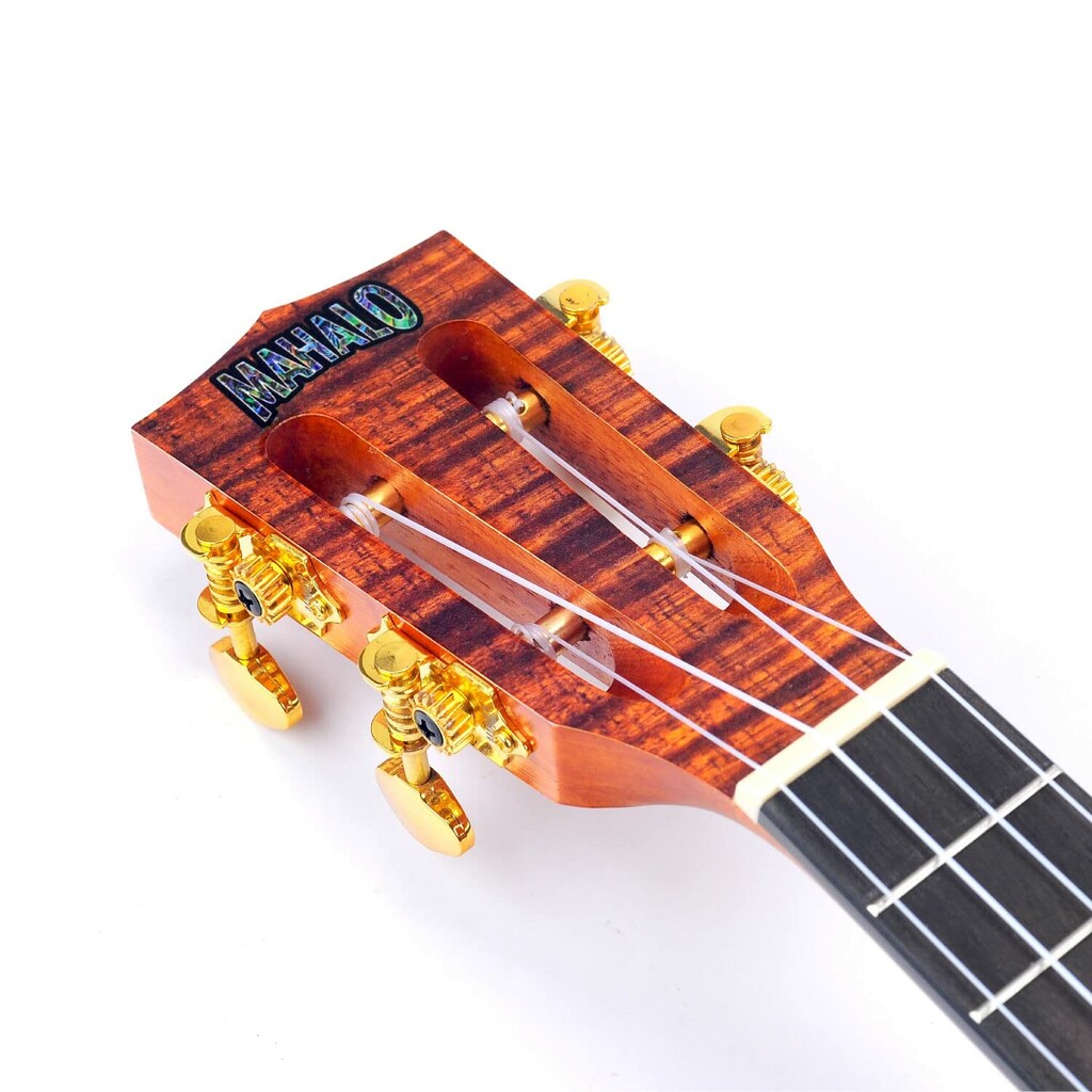 Mahalo MA2KA Artist Elite Series Photo Flame Koa Concert With Bag Ukulele