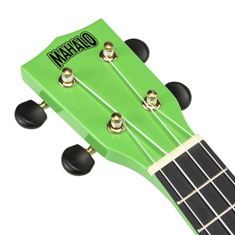 Mahalo U-SMILE-GN Series Soprano Green With Bag Ukulele
