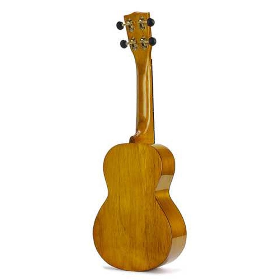 Mahalo MH2VTVNA Hano Series Vintage Nat EQ With Padded Bag Ukulele