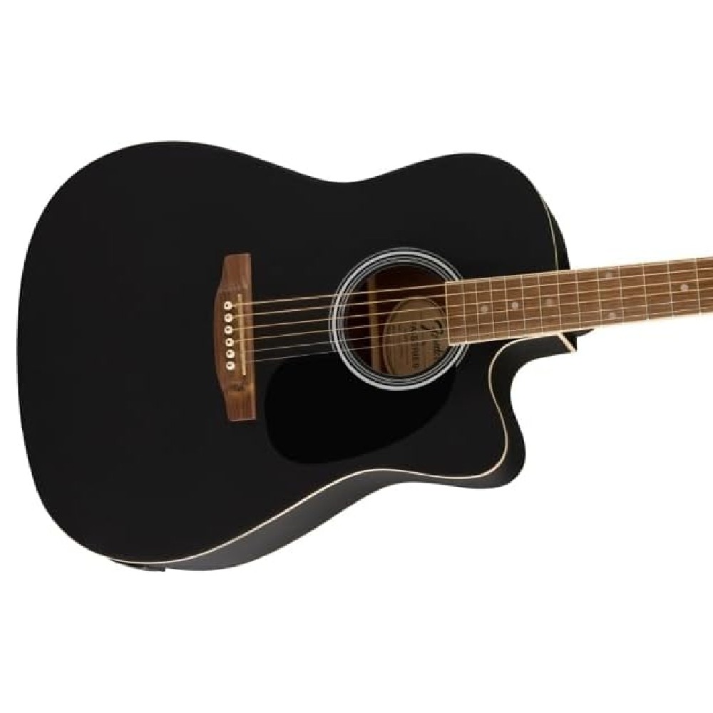 Fender FA-25CE Black Electro-Acoustic Guitar