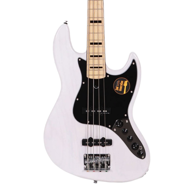 Sire V7 Vintage Series Swamp Ash-4 WB Series Swamp Ash White Blonde Bass Guitar