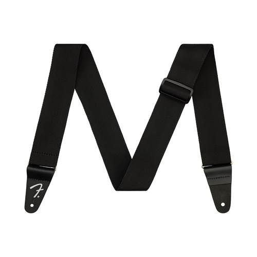 Fender 990662010 Blk Polypro Guitar Strap.