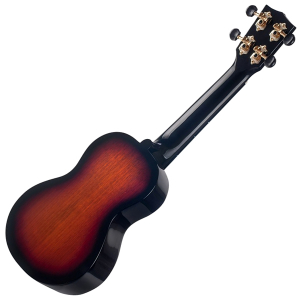 Mahalo MJ13TS Java Series 3 Tone Sunburst Soprano With Bag Ukulele