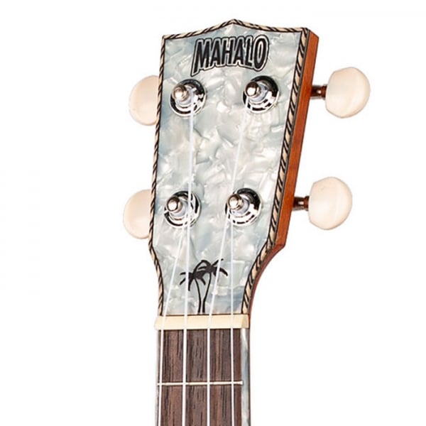 Mahalo MP1E Pearl Series Natural MEQ2 Electronics Soprano With Bag Ukulele
