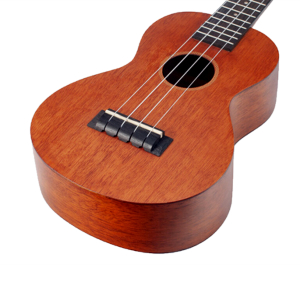 Mahalo MJ2BATBR Java Batik Series Trans Brown Concert With Bag Ukulele