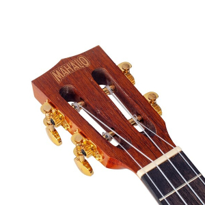 Mahalo MJ2BATBR Java Batik Series Trans Brown Concert With Bag Ukulele