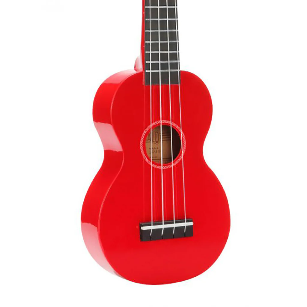 Mahalo MR1RD Rainbow Series Soprano Red With Bag Ukulele