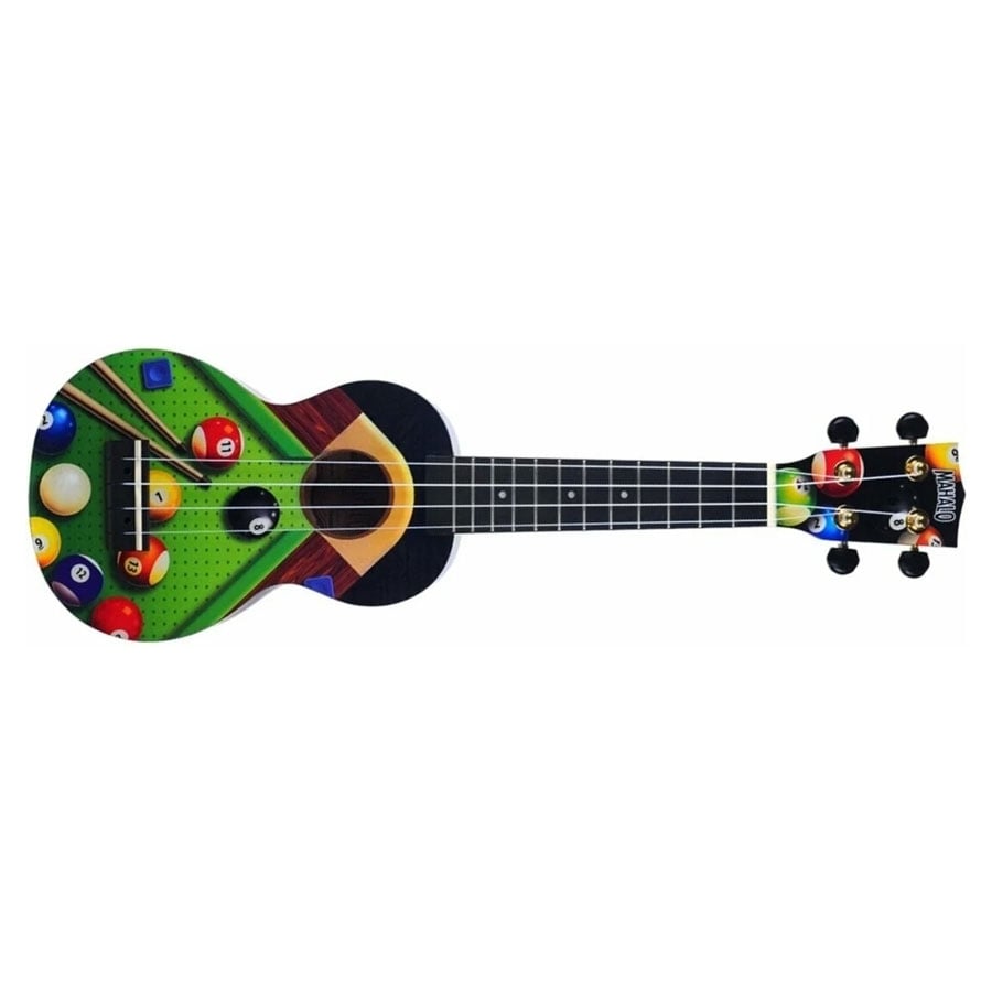 Mahalo MA1PL Art Series Pool Soprano With Bag Ukulele
