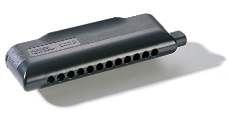 Hohner M754500 CX12 Black C Key Chromatic Harmonica