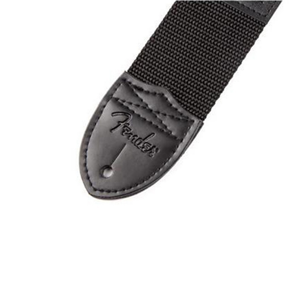 Fender 990662043 BLK/GREY Poly Guitar Strap