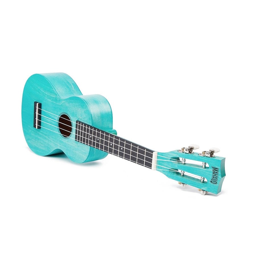 Mahalo ML2AB Island Series Aqua Blue Concert With Bag Ukulele