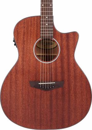 D'Angelico DAPLSG200MAHCP Premier Series Gramercy LS Natural Mahogany Satin Cutaway Electro-Acoustic Guitar