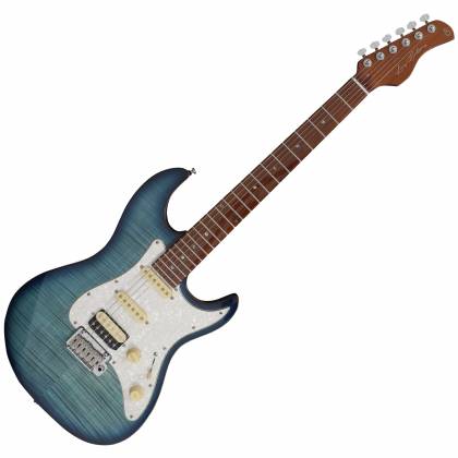 Sire S7 FM TBL S Series Larry Carlton Transparent Blue Electric Guitar