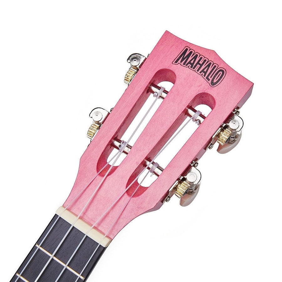 Mahalo ML2CP Island Series Coral Pink Concert With Bag Ukulele