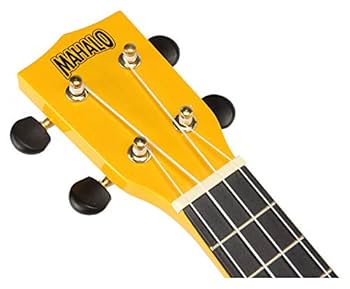 Mahalo U-SMILE-YW Series Soprano Yellow With Bag Ukulele