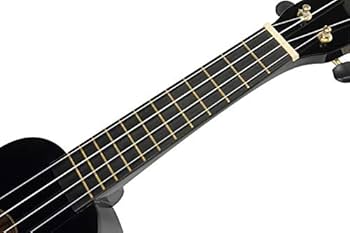 Mahalo MR1BK Rainbow Series Soprano Black With Bag Ukulele