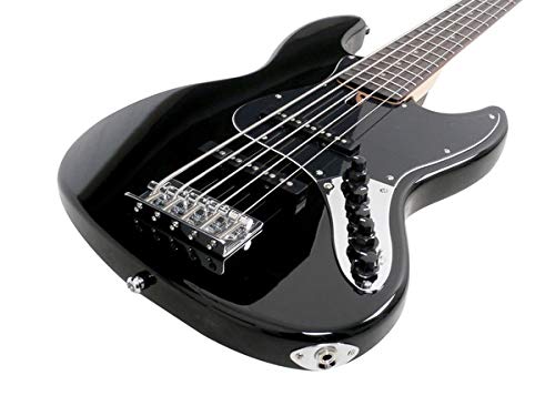 Sire V3-5 BK Series 5 String Black Bass Guitar