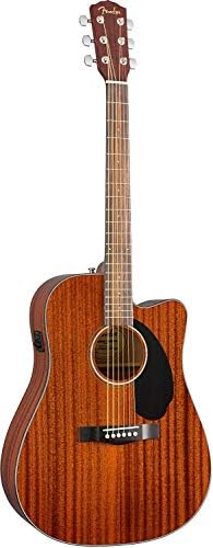 Fender CD60SCE Mahogany Cutaway Electro-Acoustic Guitar