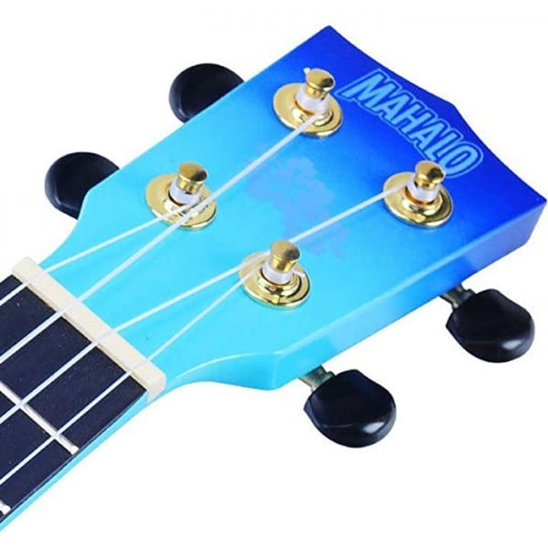 Mahalo MD1HABUB Hawaii Blue Burst Soprano With Bag Ukulele