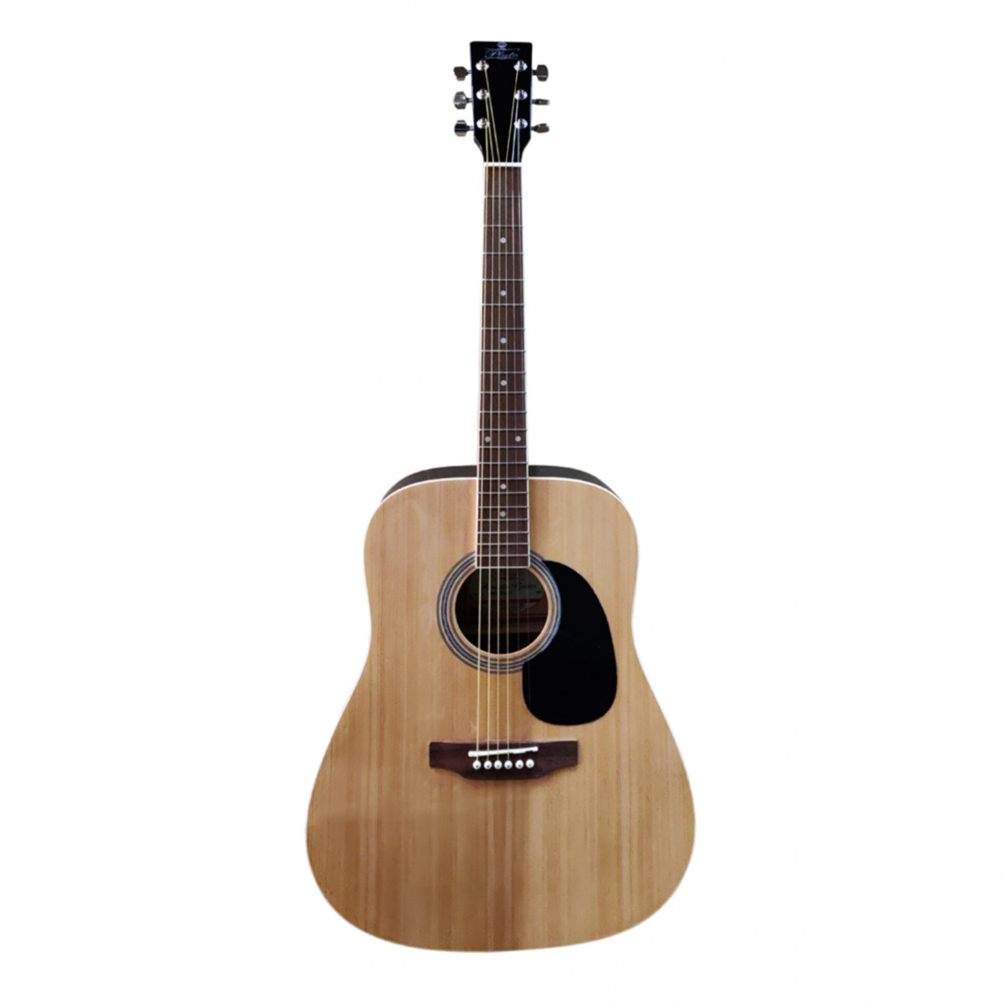 Pluto HW41-201-NAT Dreadnought Natural Acoustic Guitar