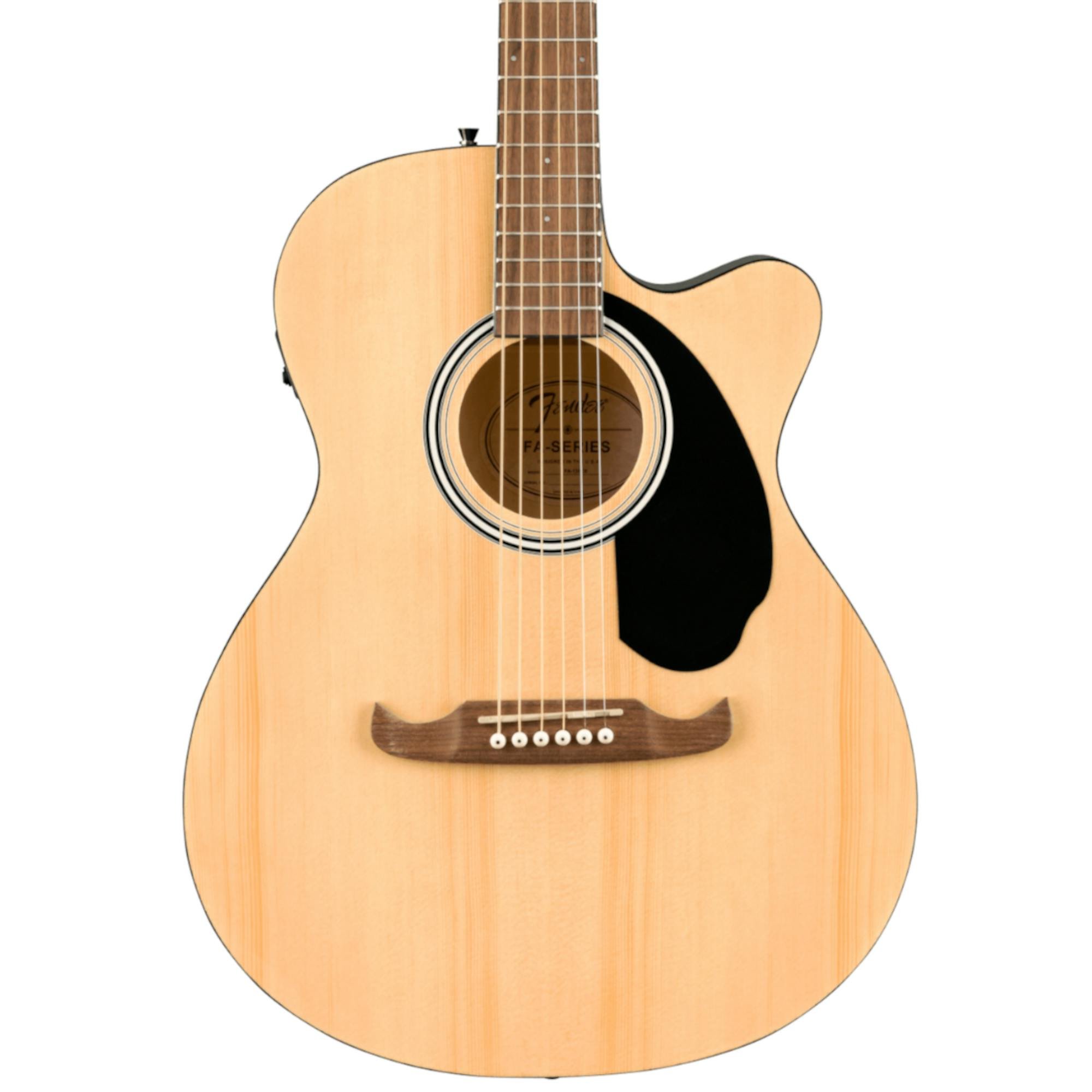 Fender FA-135CE Natural Concert Cutaway Electro-Acoustic Guitar
