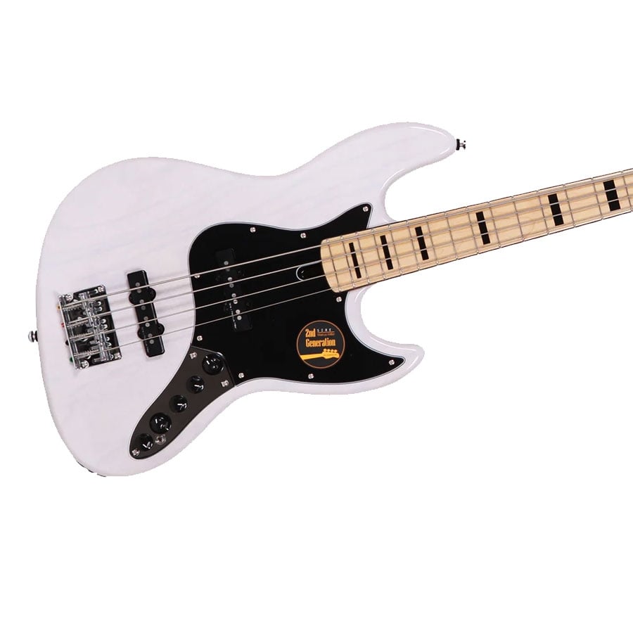 Sire V7 Vintage Series Swamp Ash-4 WB Series Swamp Ash White Blonde Bass Guitar