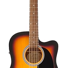 Fender FA-25CE Sunburst Electro-Acoustic Guitar