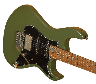 Cort G250SE-ODG G Series Olive Dark Green Electric Guitar