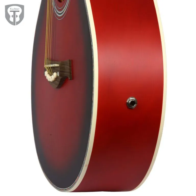 Techno TMR239CG Red Acoustic Guitar